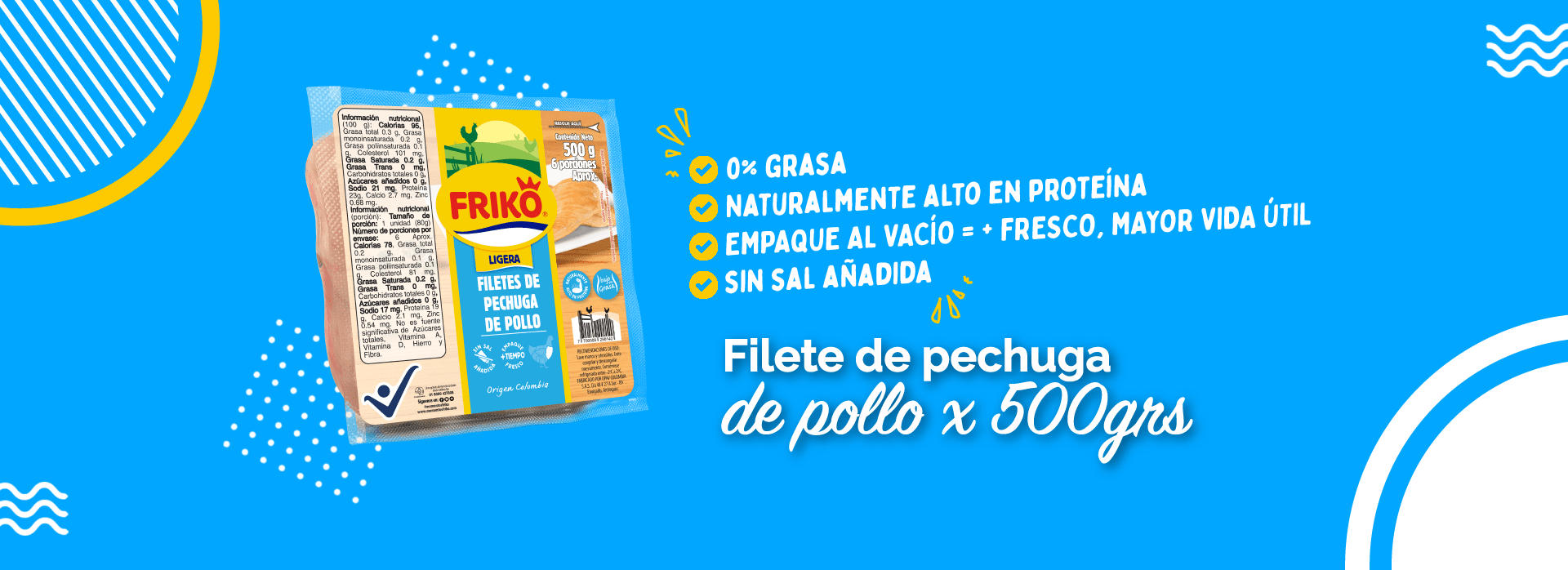 Productos de pollo Friko